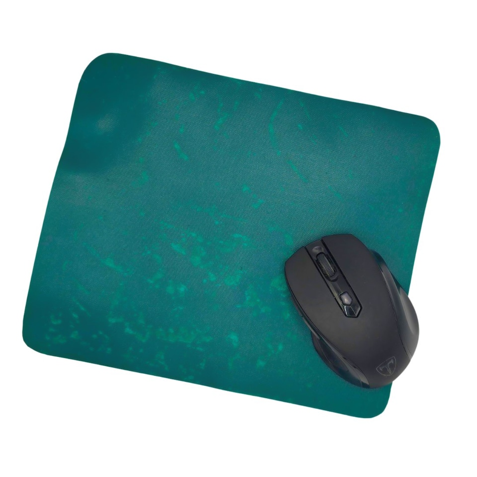 image 1 of Portable Mouse Mat in Green | Green | One Size