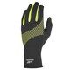 image 2 of Reebok Running Gloves — Black XL with Smart Touch Tech & Reflective Detail | Black | BLACK | XL