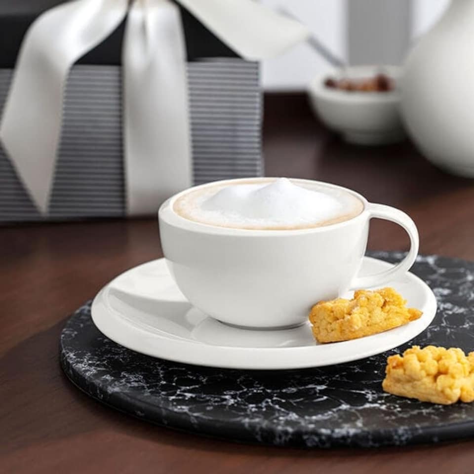 image 1 of Villeroy & Boch New Moon Coffee Cup and Saucer