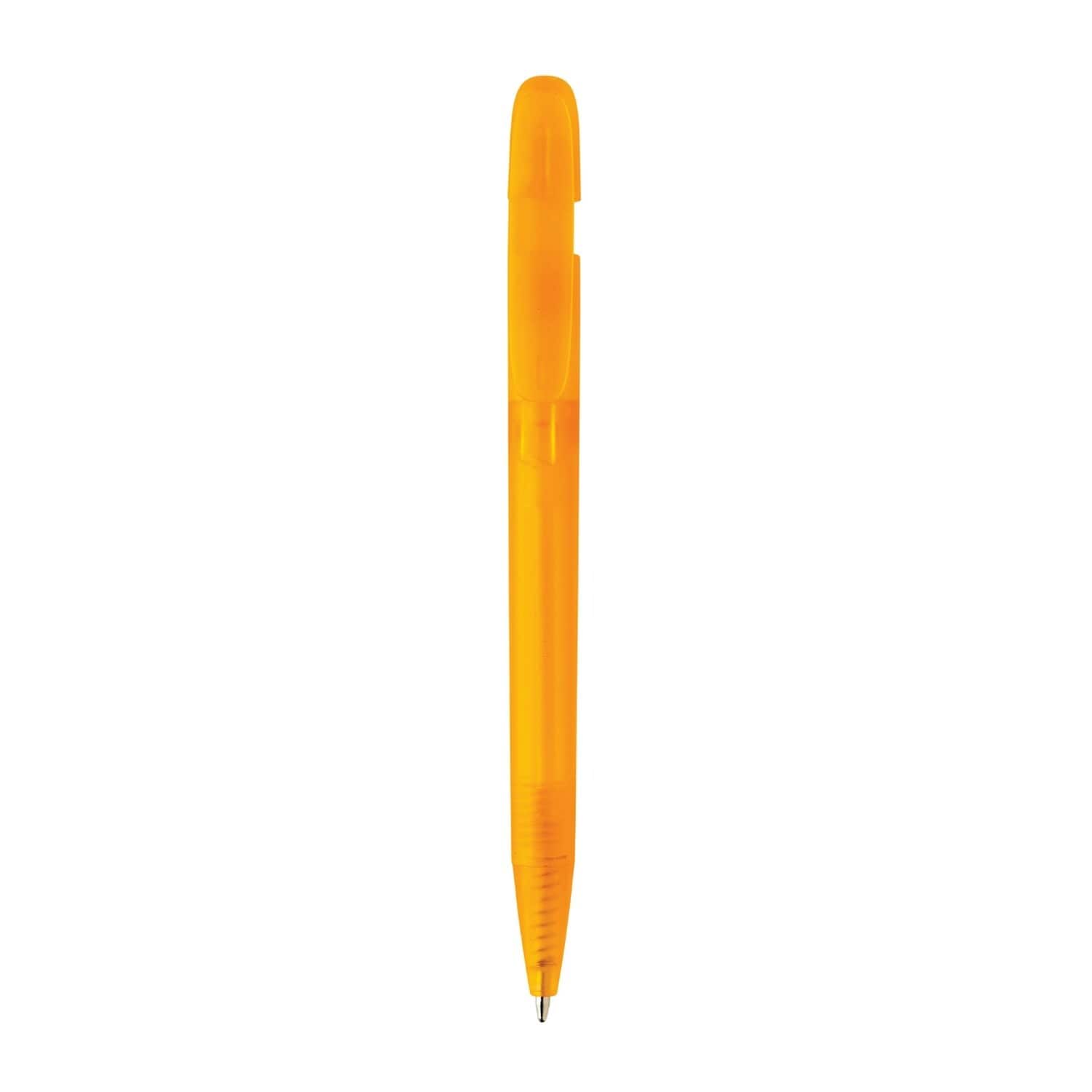 XD Collection Devin Transparent Recycled ABS Plastic Pen - Orange - One Size