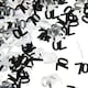 image 3 of 14g 70th Black Happy Birthday Confetti