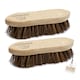 image 6 of Wooden Scrubbing Brush Heavy Duty Hand Scrubber with Stiff Natural Bassine Bristles | Bronze