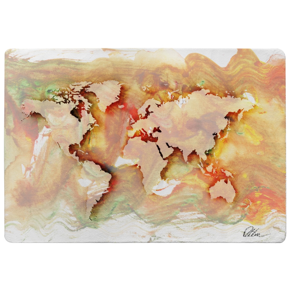 image 1 of Square World Rug | Multi