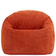 image 4 of Icon Kids Kingston Jumbo Cord Classic Medium Hirest Bean Bag, Terracotta