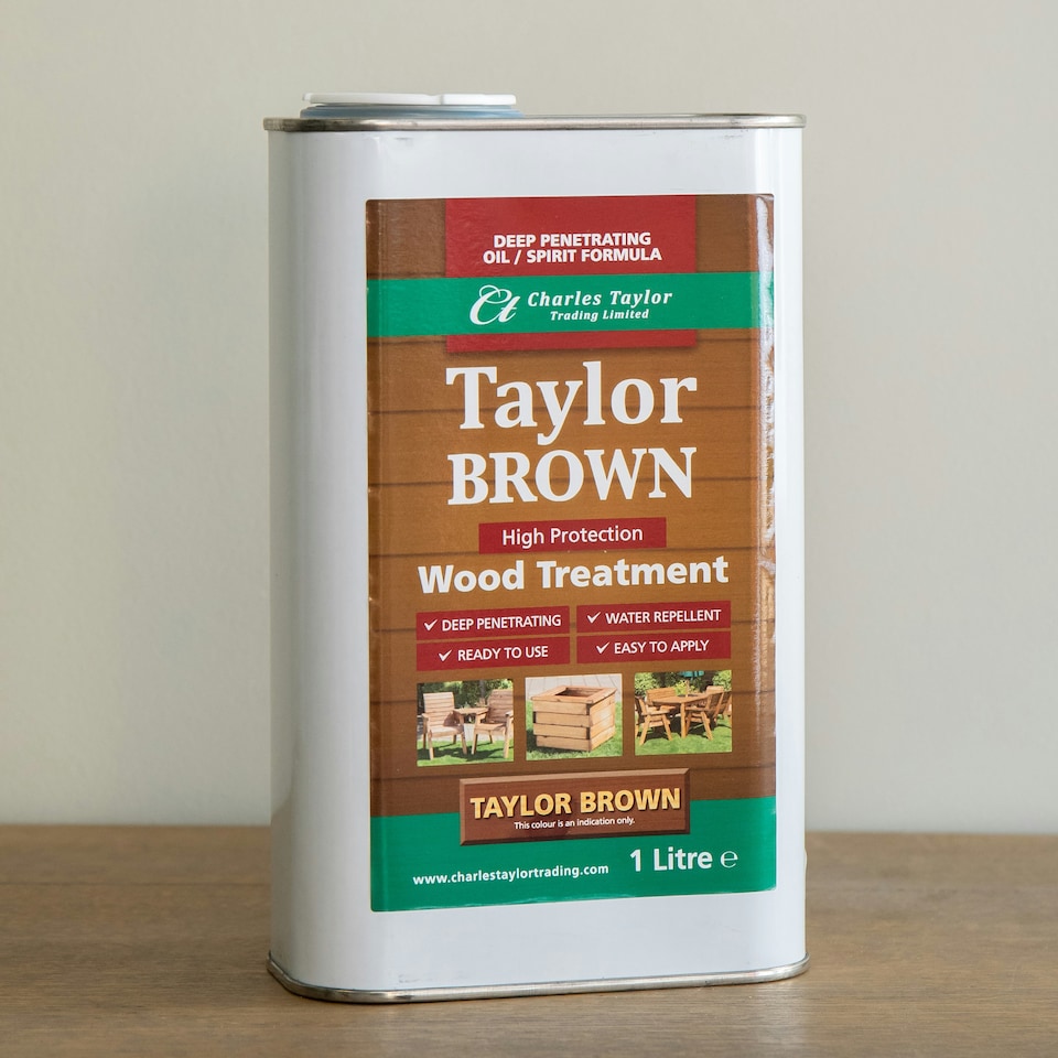 image 1 of 1 litre Wood Preservative for Hand Made Wooden Garden Furniture