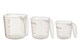 image 3 of Interiors By Premier Precisely Measured Set of Three Clear Plastic Measuring Jugs, Durable Measuring Jugs, Functional Jug | Clear | One Size