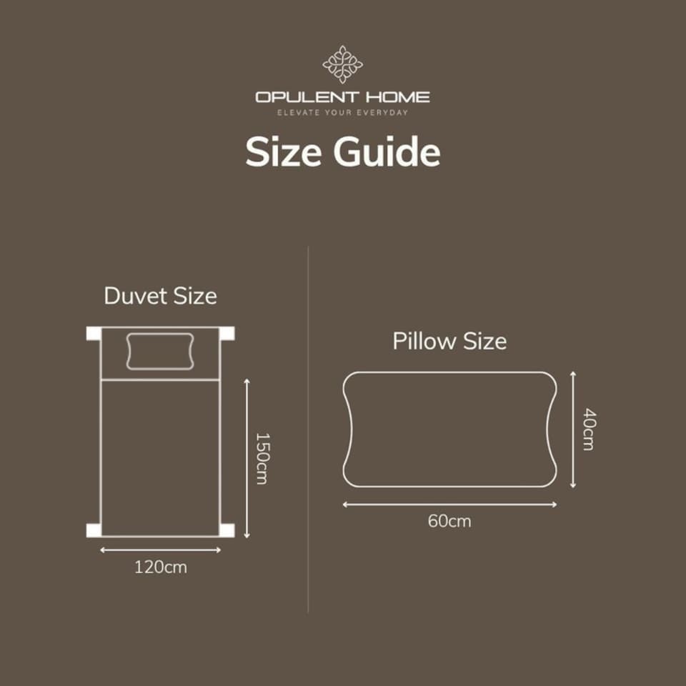 image 1 of Opulent Home 4.5 Tog Cot Bed Duvet and Pillow Set | Anti-Allergy Baby & Toddler Summer Quilt Bedding|White