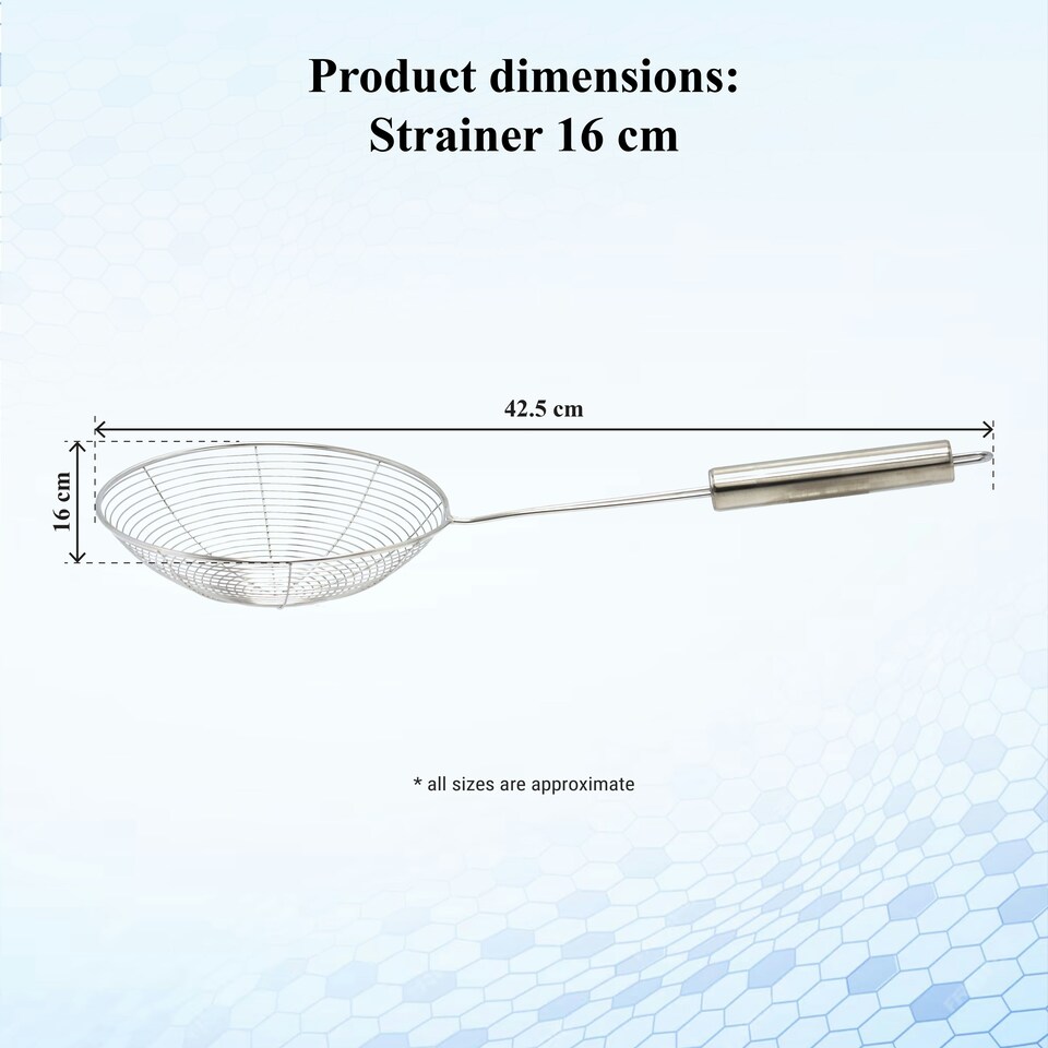 image 1 of Buckingham Spider Strainer with Cook's Handle 16 cm