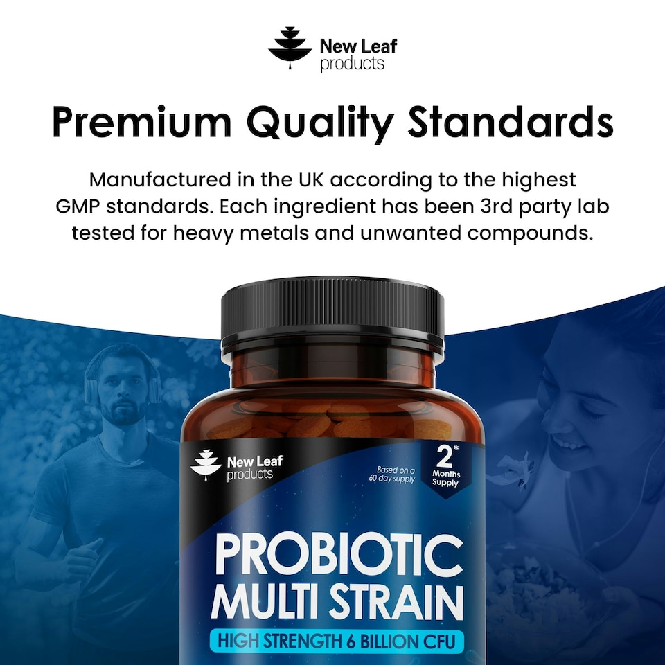 image 1 of Probiotic Multi Strain 120 Tablets Gut & Digestive