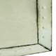image 4 of Interiors by Premier Large Bubble Effect Wall Mirror, Rectangular Hammered Frame Antique Glass Mirror, Bevelled Edge Wall Mirror Green