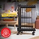 image 5 of Russell Hobbs RHOFR9004B 2kW 9-fin Oil Filled Radiator in Matt Black