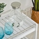 image 7 of HOMCOM 3-Tier Home Trolley Kitchen Storage w/ Steel Bars 4 Wheels Rolling White