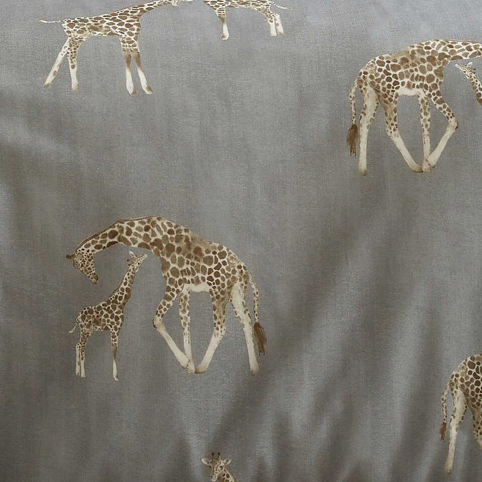 image 1 of Fusion Milo Duvet Cover Set Grey