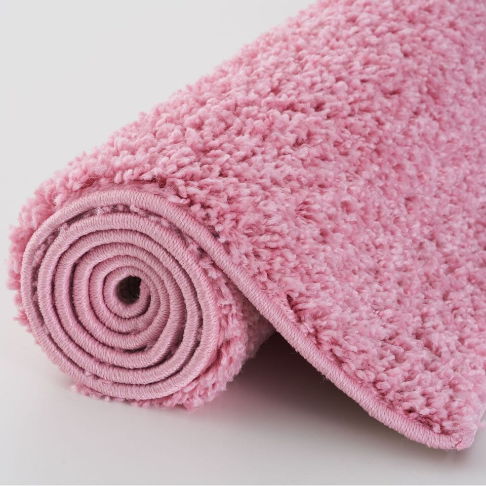 image 1 of The Rugs Myshaggy Collection Plain Soft High Pile Shaggy Floor Rugs and Runners Living Room Bedroom