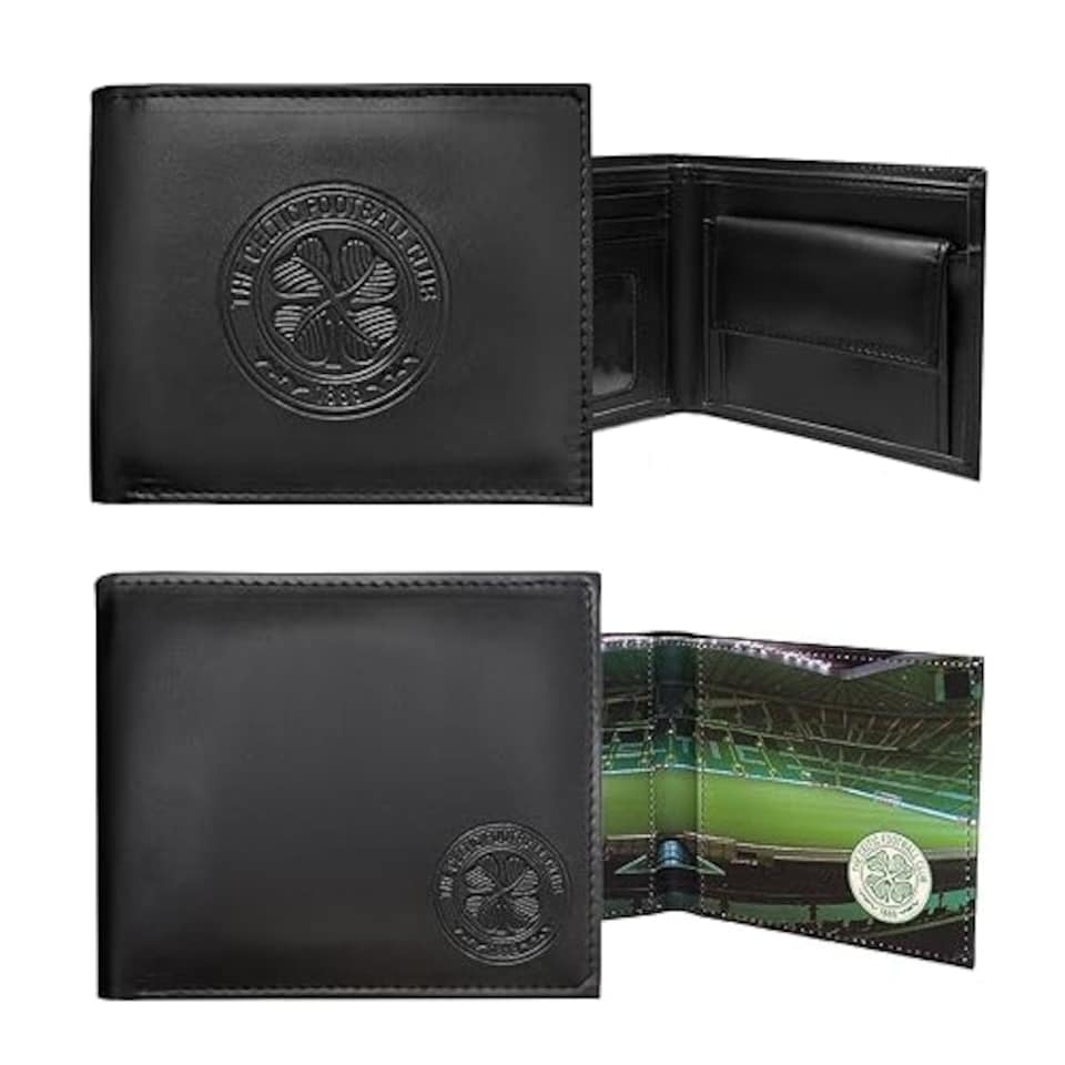 image 1 of Celtic FC Stadium Wallet Black
