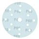 image 5 of 150mm Self Adhesive Hook + Loop Ceramic Abrasive Sanding Discs 60 Grit 500pc