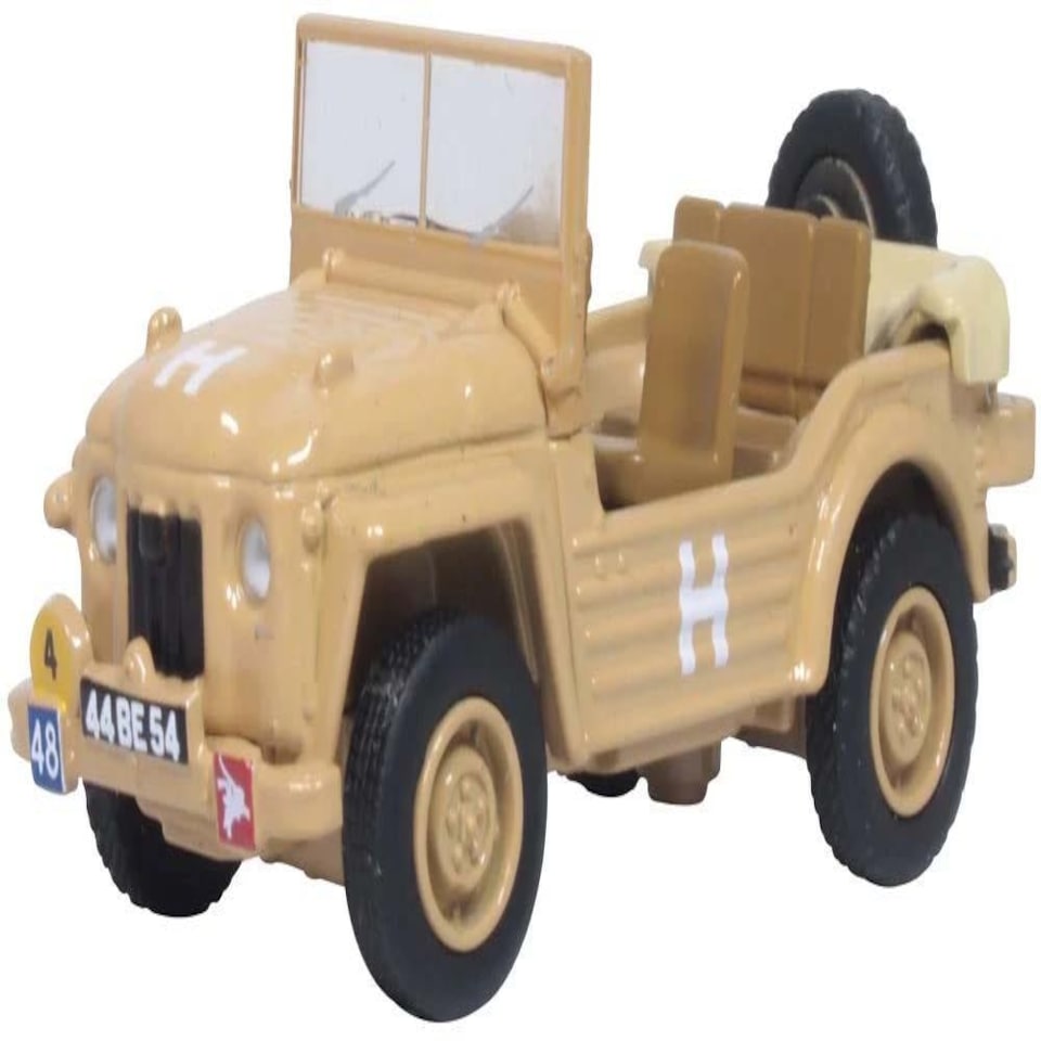 Oxford Diecast Austin Champ 9th Parachute Regiment 16th Airborne Suez 56