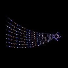 Premier Shooting Star LED Light Rainbow 3m