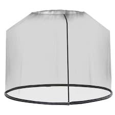 Outsunny 2.3m Garden Umbrella Parasol Table Screen Bug Netting Cover