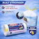image 5 of Hero 60L Floral Scented Drawstring Bin Liners – Strong Tear Resistant White Refuse Sacks | Easy Dispense Roll of 8 for Home, Office & Commercial Use
