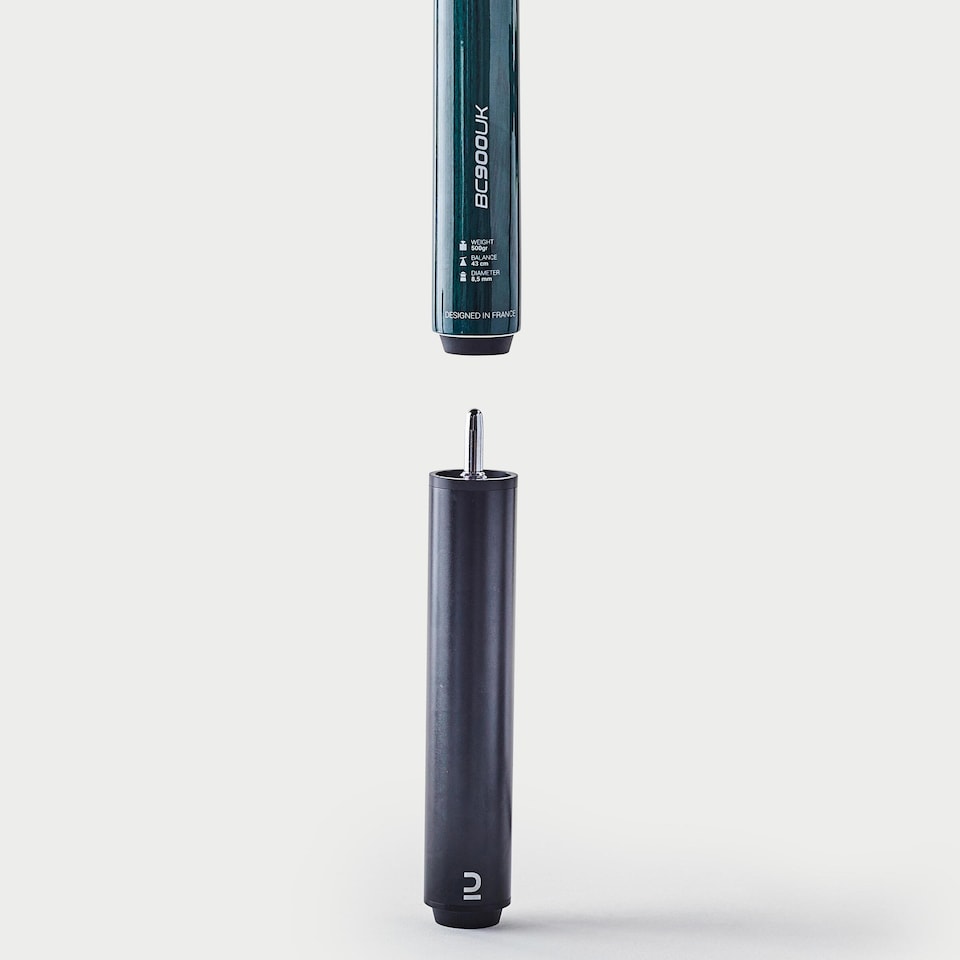 image 1 of Decathlon 1/2-Jointed 2-Piece Snooker and Billiards Cue BC 900 UK - 8.5 mm