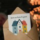 image 3 of Christmas Card From Our Home To Yours Simple Bright Colourful
