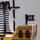 image 5 of BHS Glow Pirate Ship Ceiling Pendant Light, Brown