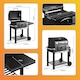 image 8 of VonHaus Charcoal BBQ XL Portable Barbecue with 1 Shelf