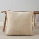 image 1 of BHS Camille Cushion, Natural Cream | Natural
