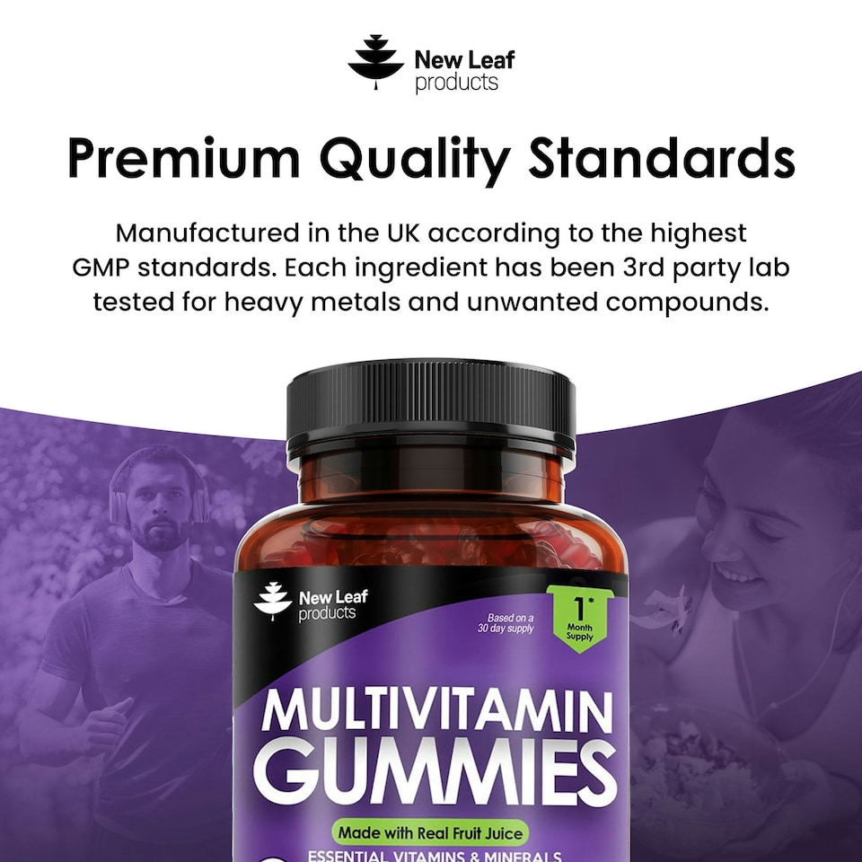 image 1 of Multivitamin Gummies for Men & Women 60 Gummys