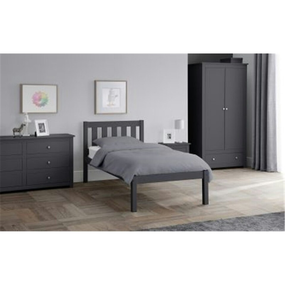 image 1 of Traditional Anthracite 2 Door Wardrobe