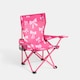 image 1 of OHS Kids Bows Camping Chair Folding Garden Outdoor Picnic Seat | Pink | Hot Pink