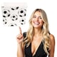 image 2 of Boland Football Party Bowl (Pack of 6) - White/Black - One Size