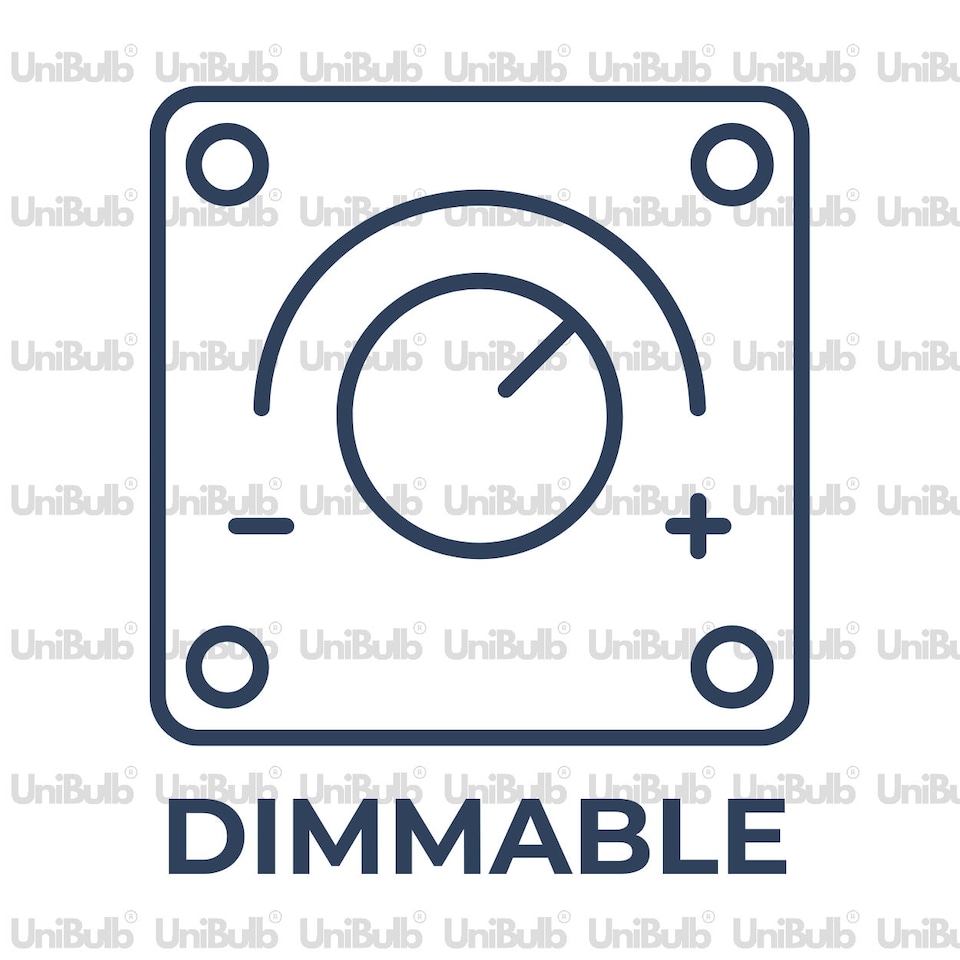 image 1 of UniBulb LED GU10 345lm 3.6W 3000K (Warm White) Spotlight Downlight Dimmable Light Bulb - Pack of 1 | White | Warm White | 1