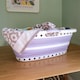 image 8 of Spring & Spruce Hip Hugging Collapsible Laundry Basket