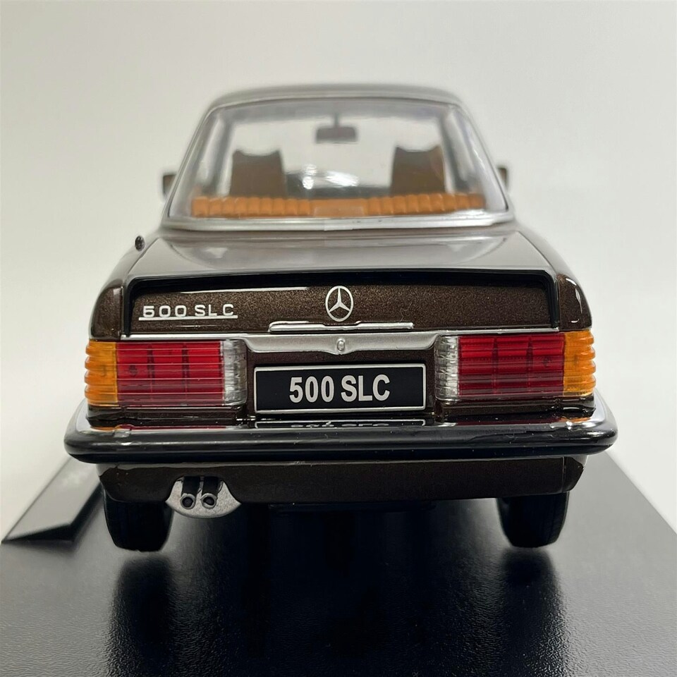 image 1 of Mercedes 500 SLC C107 1981 Brown Metallic 1:18 Scale KK Scale 180851
