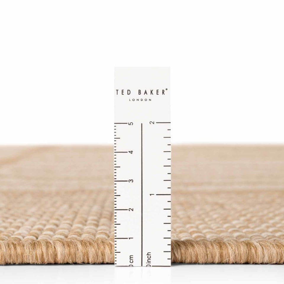 image 1 of Ted Baker Flatweave Allington Indoor Outdoor Rug Geometric Reversible