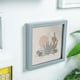 image 6 of Nicola Spring 8 x 8" Photo Frame - Grey - 3D Photo Frame Picture Frame Box Portrait Display Case (22.5 x 22.5cm)
