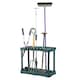 image 5 of KCT Garden Tool Storage with Wheels Rack Organiser for Shed Garage Accessories Spade Holder Tidy Solutions Freestanding Plastic