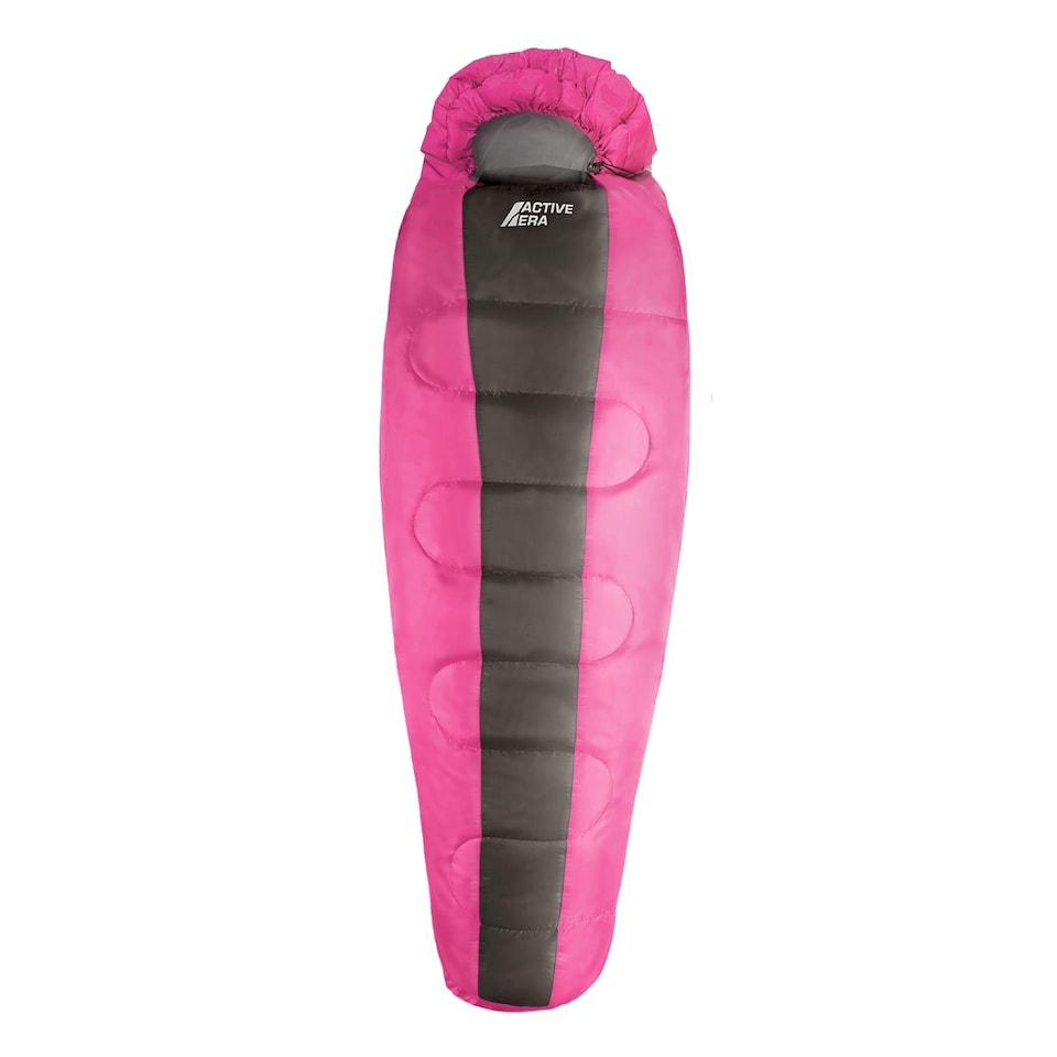 image 1 of Professional 3-4 Season Mummy Sleeping Bag (300 GSM) - 1 Season - Pink