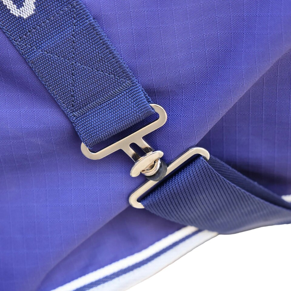 image 1 of Shires Highlander Original Lite Combo Neck Horse Turnout Rug - Navy - 7´ 5"