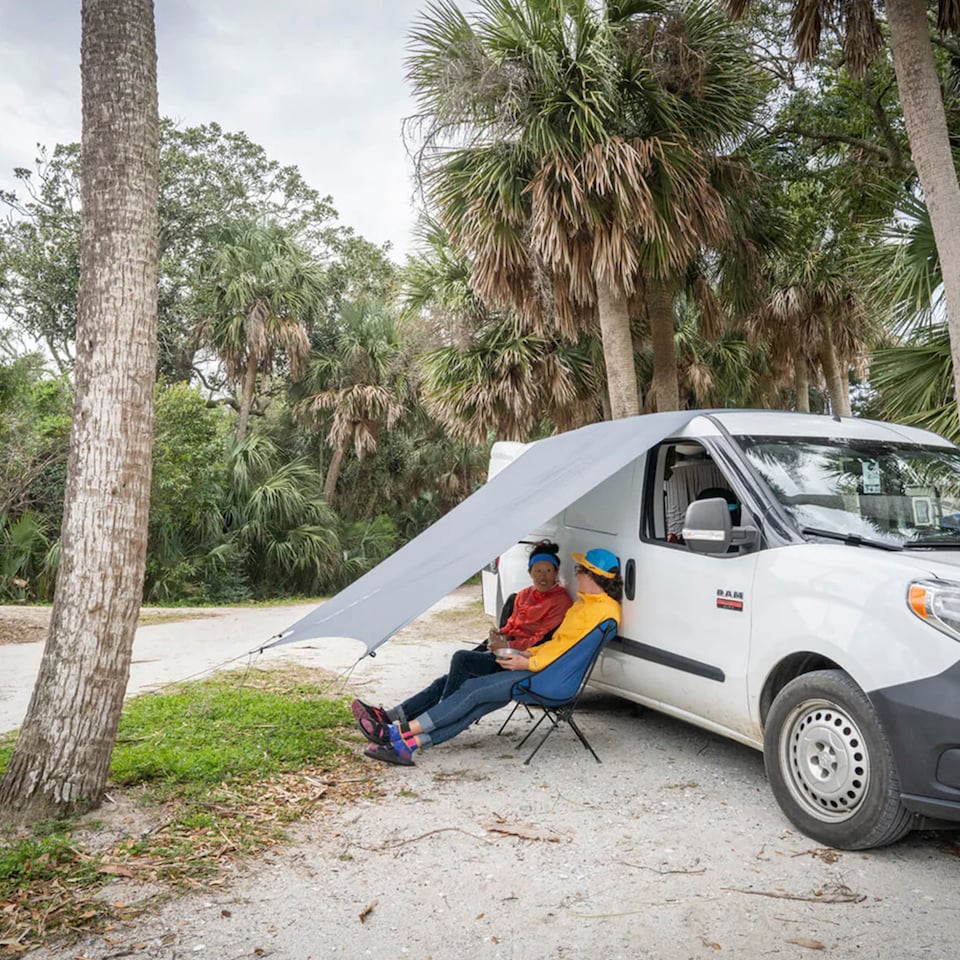 image 1 of ProFly Rain Tarp - Lightweight Durable Waterproof Shelter for Hammocks | Grey | Grey | One Size | 1