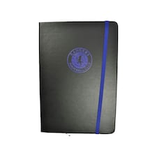 Rangers FC Premium Crest A5 Notebook - Black/Blue - One Size