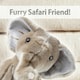 image 8 of Safari Elephant 30cm Plush Premium Lifelike Toy - Natural World Collection