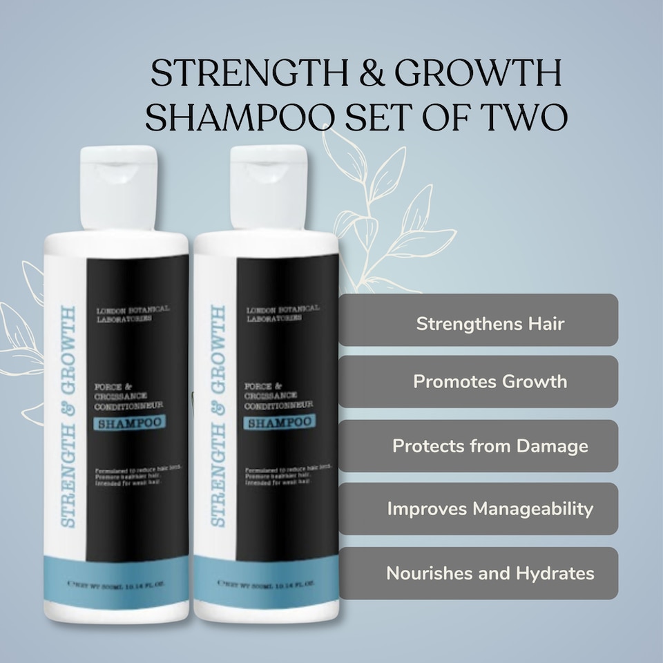 image 1 of L B L 2x Strength & Growth Shampoo 300ml