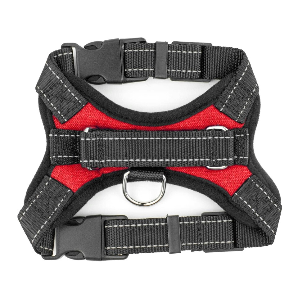 image 1 of KCT Extra Small Red Padded Dog Harness Red | XS