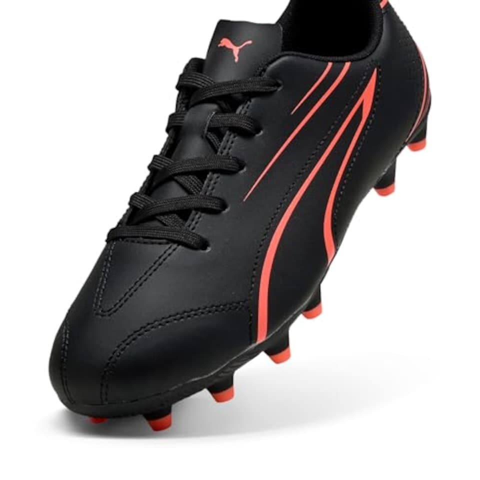 image 1 of Puma Attacanto Junior FG/AG Football Boots J13 White/Red