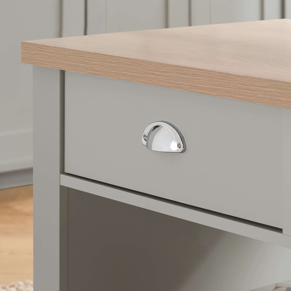 image 1 of Highgate 2 Drawer Coffee Table Grey