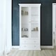 image 5 of Paris China cabinet in White