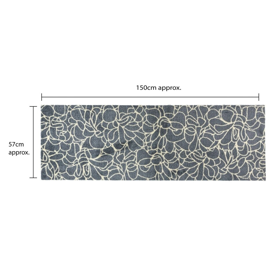image 1 of JVL Mega Doormat and Runner - Floral